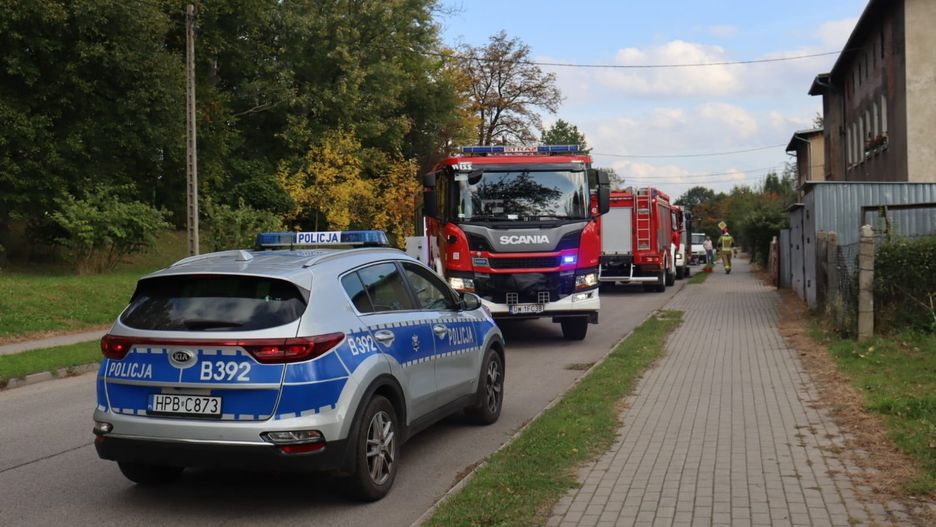 straż pożarna policja pożar wypadek