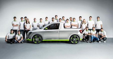 Škoda FUNstar - czeski pickup na Wörthersee