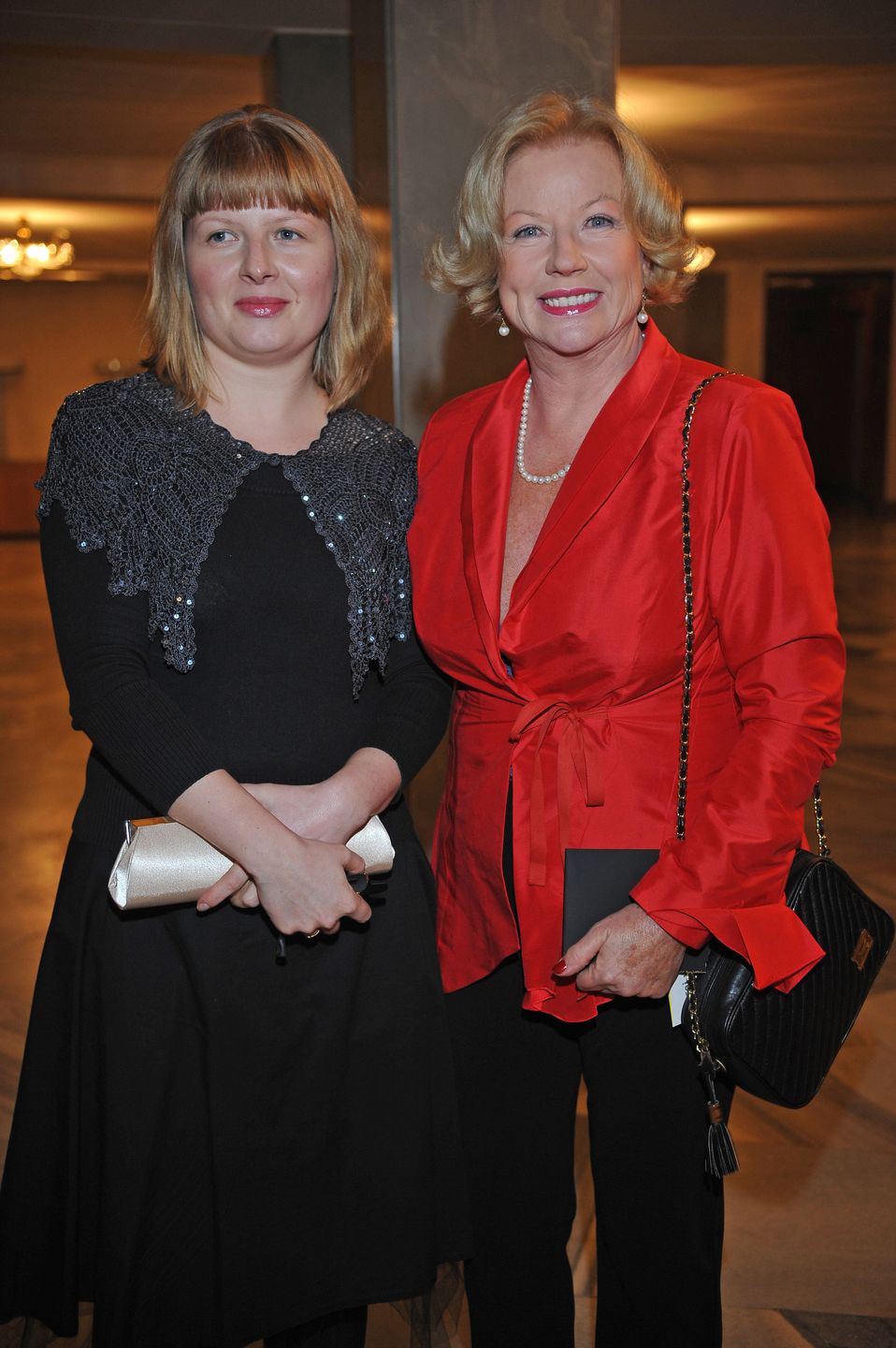 Bożena Dykiel z córką Marią