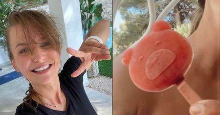 Dumna Anna Lewandowska prezentuje KOLEJNE (!) TALENTY czteroletniej Klary: pływa i robi arbuzowe lody