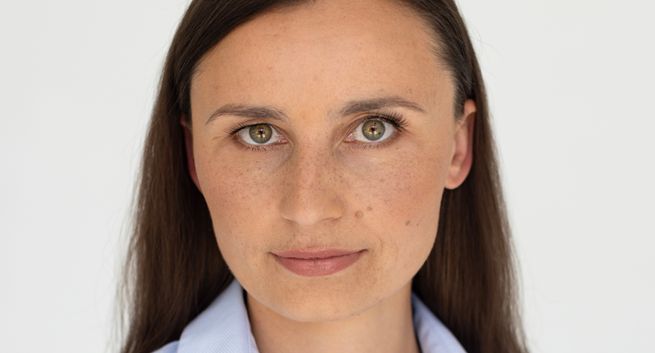 Daria Soroka w first aid communication team