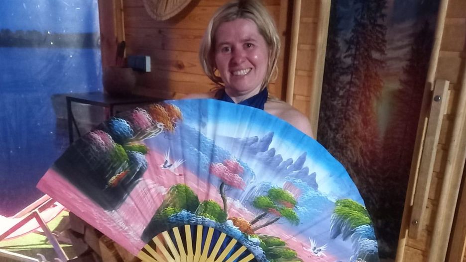 Coraz więcej kobiet zostaje saunamistrzyniami - na zdjęciu Karolina Sobańska