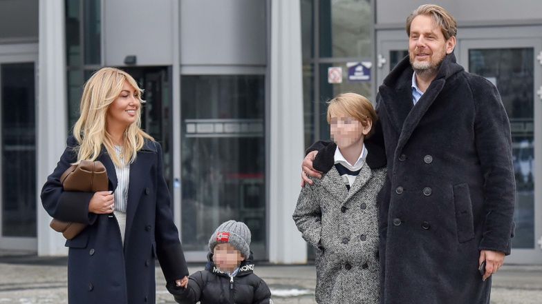 Wojciech Modest Amaro z rodziną