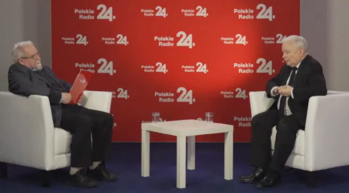 Jerzy Jachowicz i Jarosław Kaczyński