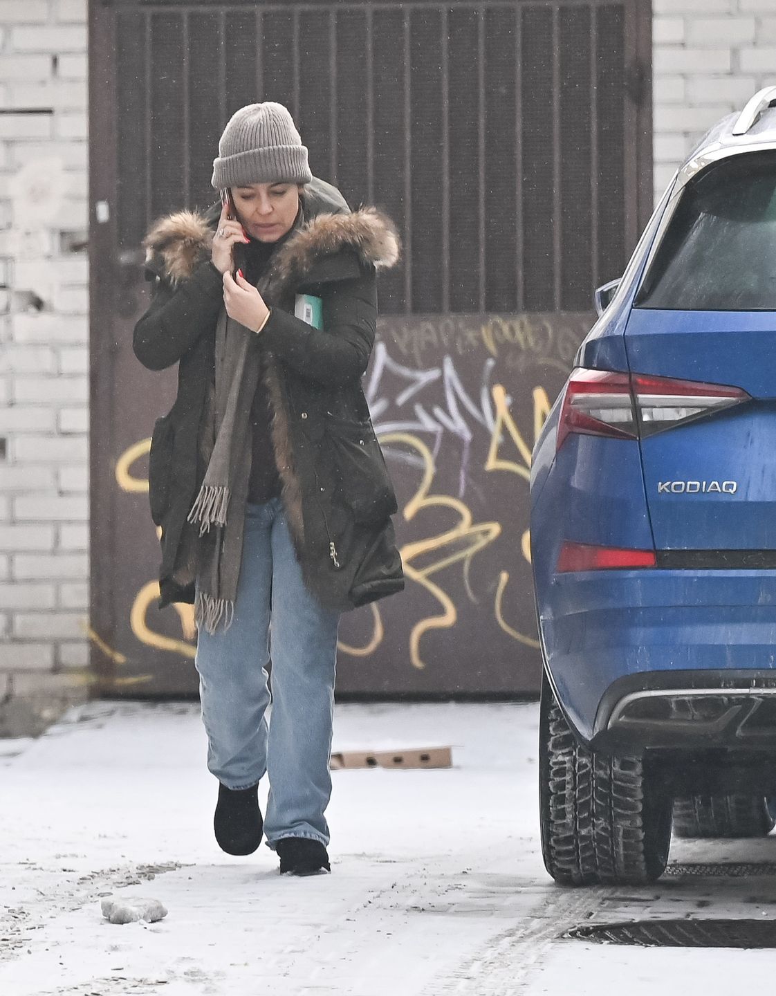 Anna Mucha "przyłapana" na mieście