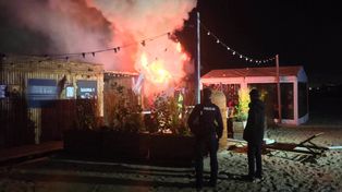 Nocna akcja służb w Sopocie. Przy plaży zauważono ogień