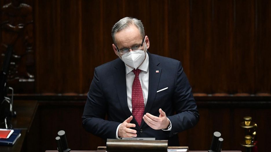 Wystąpienie ministra zdrowia Adama Niedzielskiego w Sejmie. "Czeka nas trudny miesiąc"