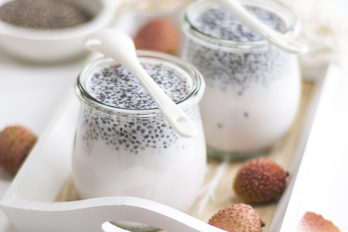 Chia seeds contain fiber, which facilitates bowel movements.