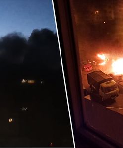 Atak dronów na Rosję. Biełgorod w kłębach dymu. Płonie rafineria