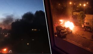 Atak dronów na Rosję. Biełgorod w kłębach dymu. Płonęła rafineria