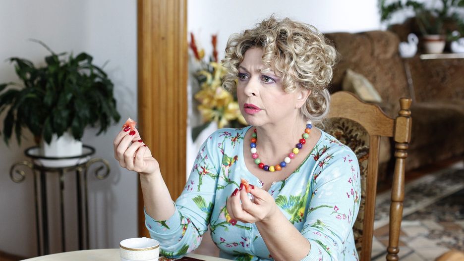 Viola Arlak wcielała się w postać żony wójta w serialu "Ranczo"