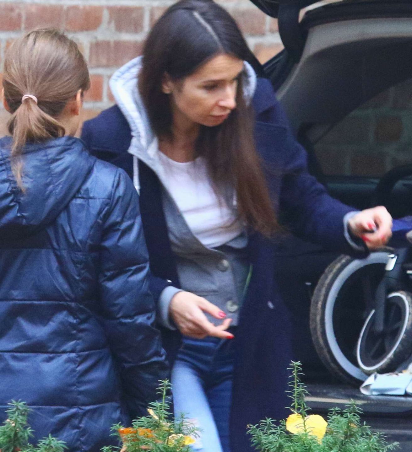Marta Kaczyńska z dziećmi w podróży