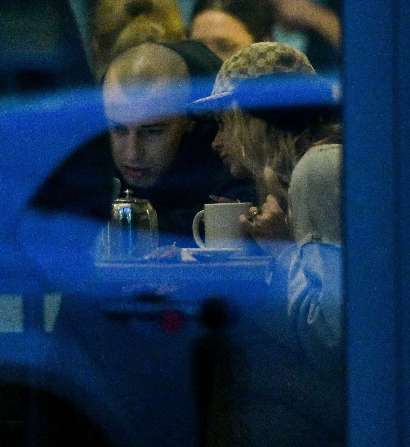 Żabson i Lila Janowska na kolacji