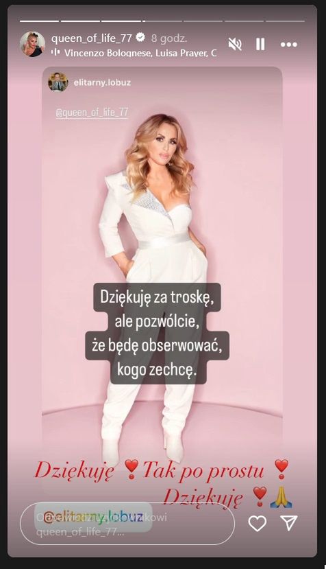 Dagmara Kaźmierska publikuje słowa wsparcia dla niej samej 