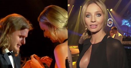 Szulim o balu TVN-u: "Mamy rocznicę poznania. Rocznica całowania była znacznie później!"