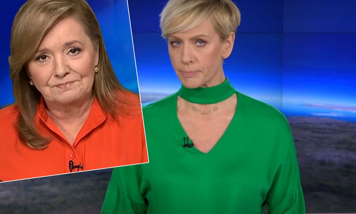 Danuta Holecka z Telewizji Republika i Anita Werner z TVN/TVN24
