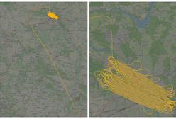 Samolot prawie 6 godzin krążył nocą nad Warszawą. Jest wyjaśnienie