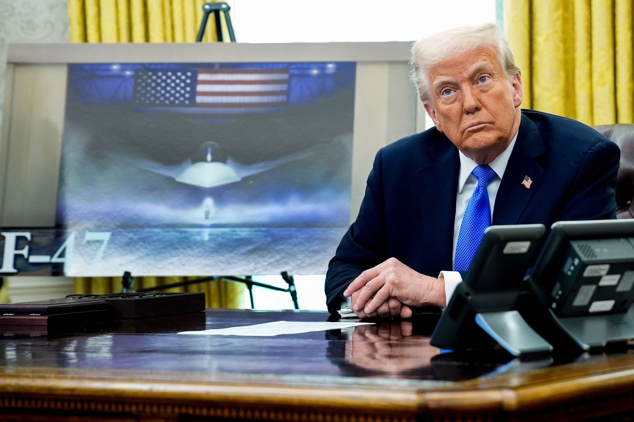 "Coś, czego świat nie widział". Trump zapowiada F-47