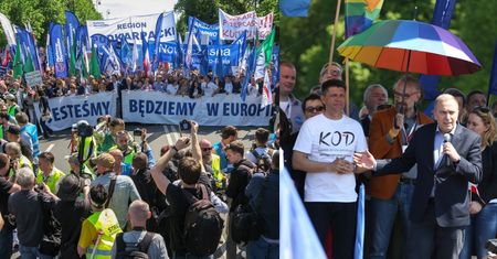 Tak wyglądał marsz KOD-u w Warszawie!