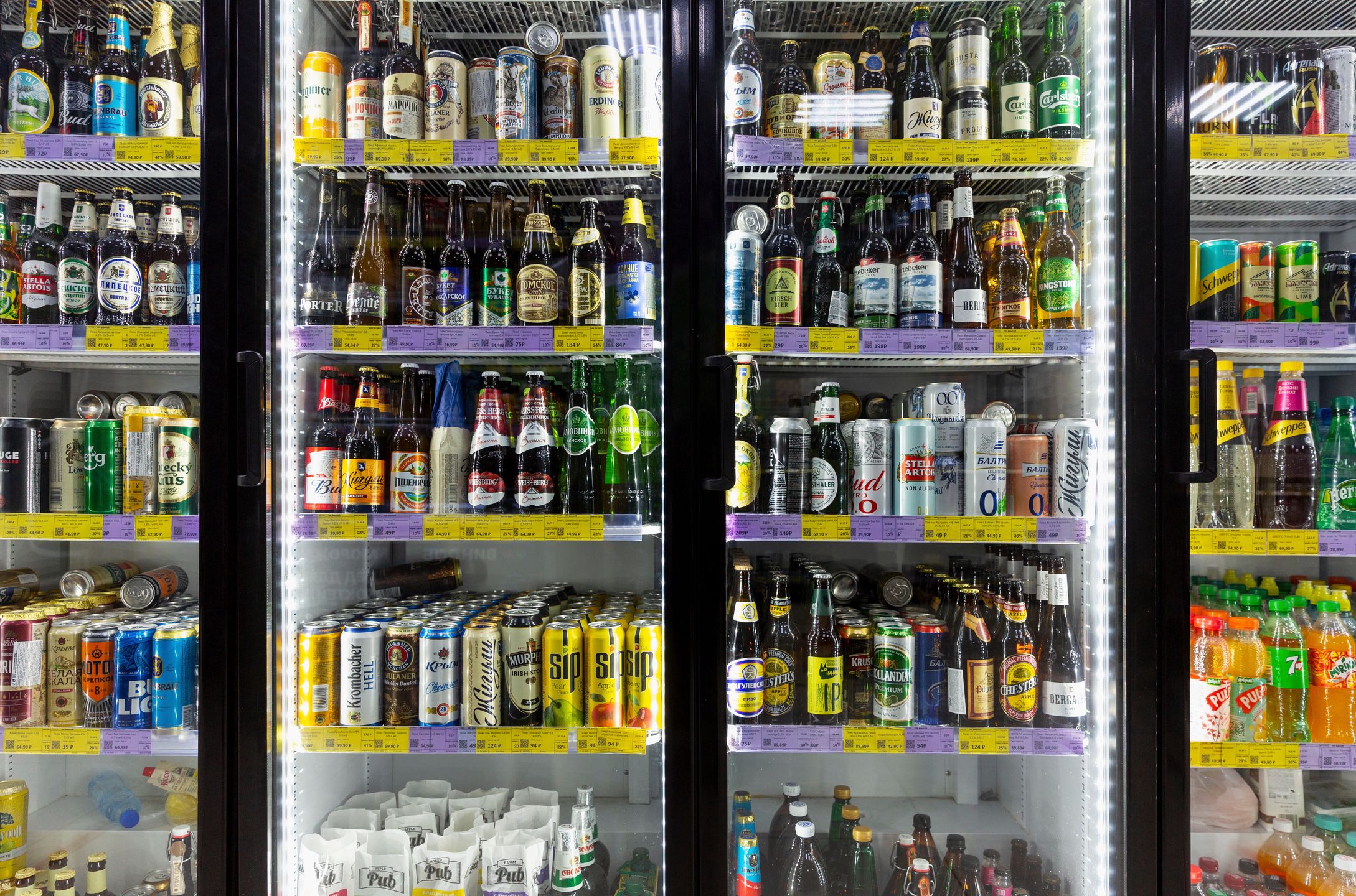 alkohol, sklep