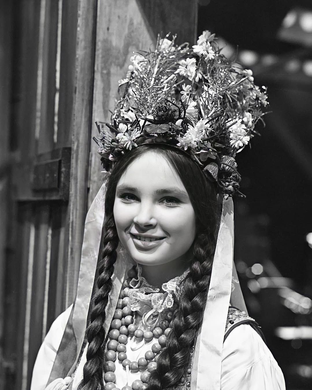 Anna Dymna w młodości 
