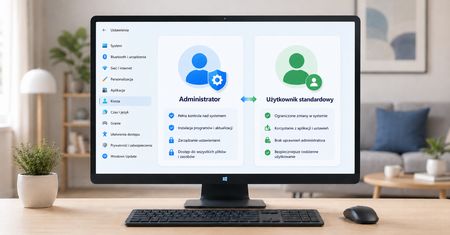 Windows 11: Jak utworzyć osobne konto administratora i standardowe?