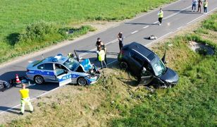 Wypadek rządowej kolumny na Podlasiu. "Ja już współczuję kierującej"