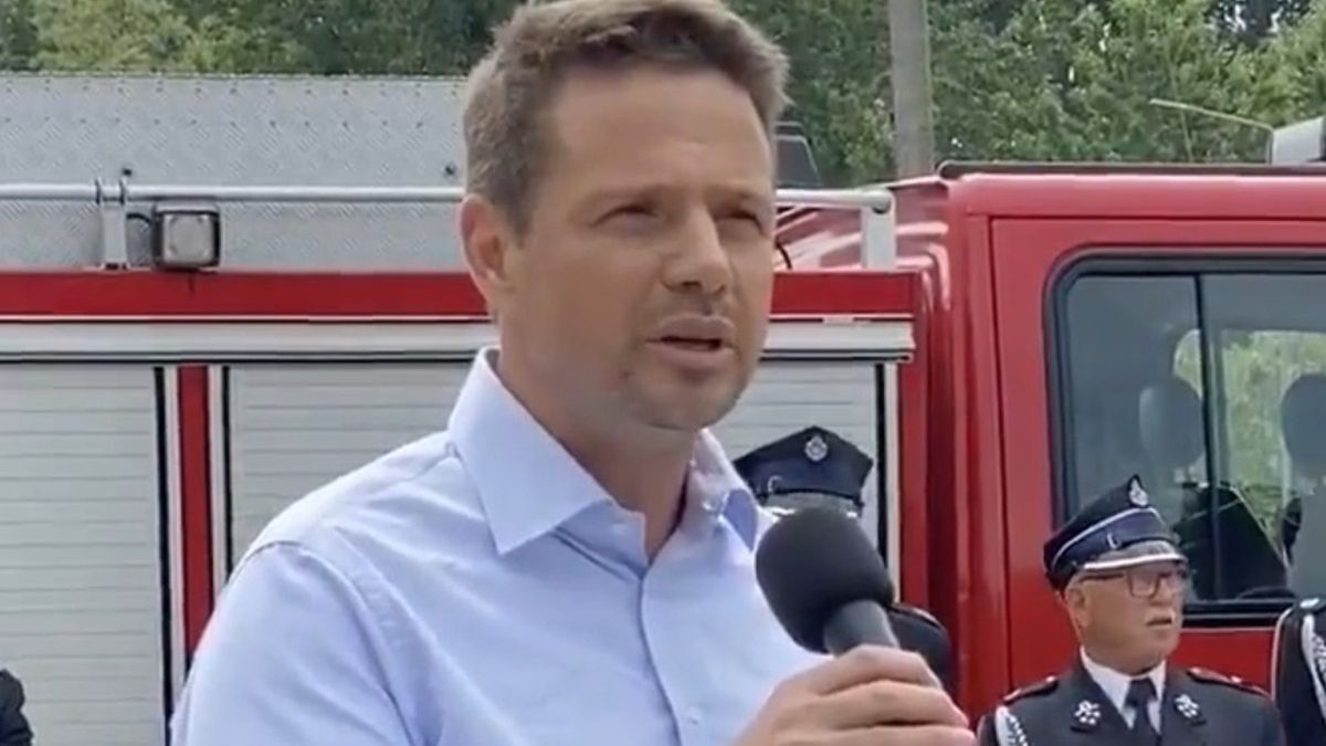 Trzaskowski zadziwił zgromadzonych.