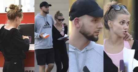 Agnieszka Kaczorowska zabrała chłopaka na zakupy. Kupiła mu nowego iPhone'a (ZDJĘCIA)