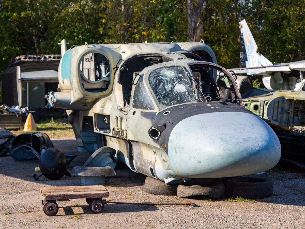 Zniszczony Ka-52