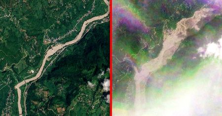 Tak teraz wygląda Nepal. Zdjęcia z satelity mówią za siebie