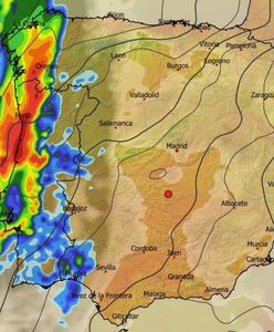 Orkan Claudia uderzył w Portugalię