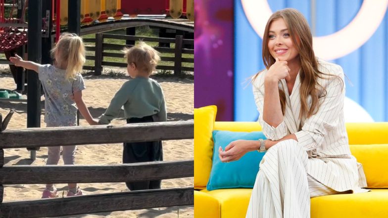 Joanna Opozda relacjonuje amory 3-letniego syna na placu zabaw: "Vincent MA DZIEWCZYNĘ"