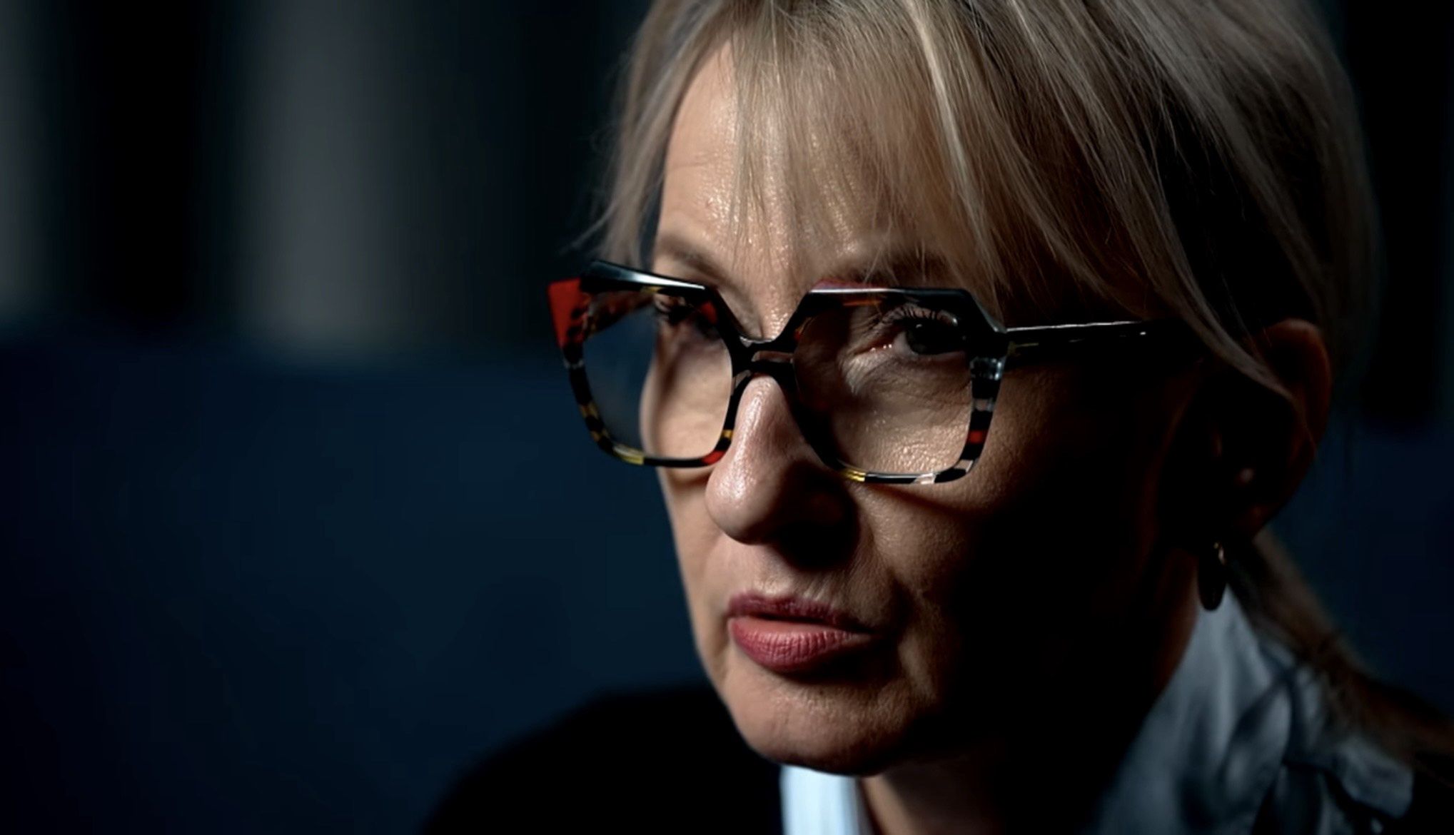 Iwona Główczyńska podczas rozmowy