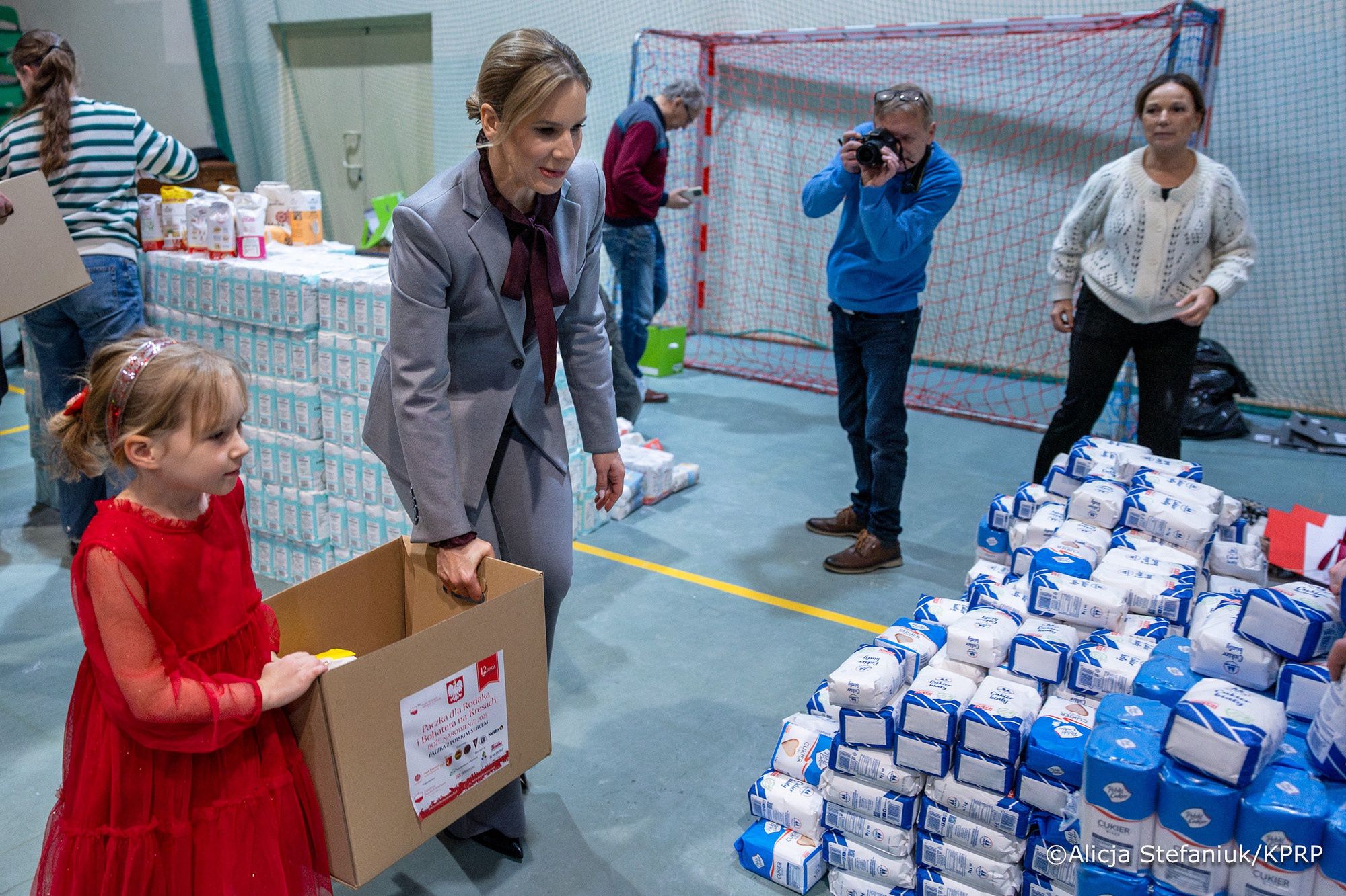 Marta Nawrocka w Chociwlu