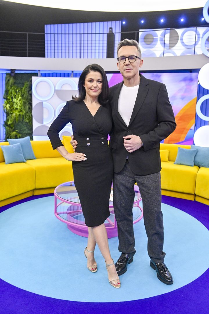 Katarzyna Cichopek w czarnej kreacji 