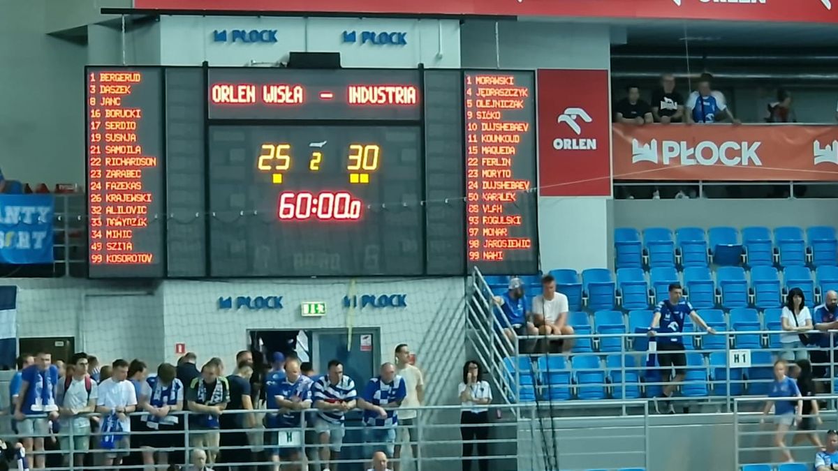 Mecz Orlen Wisłą Płock vs Industria Kielce 