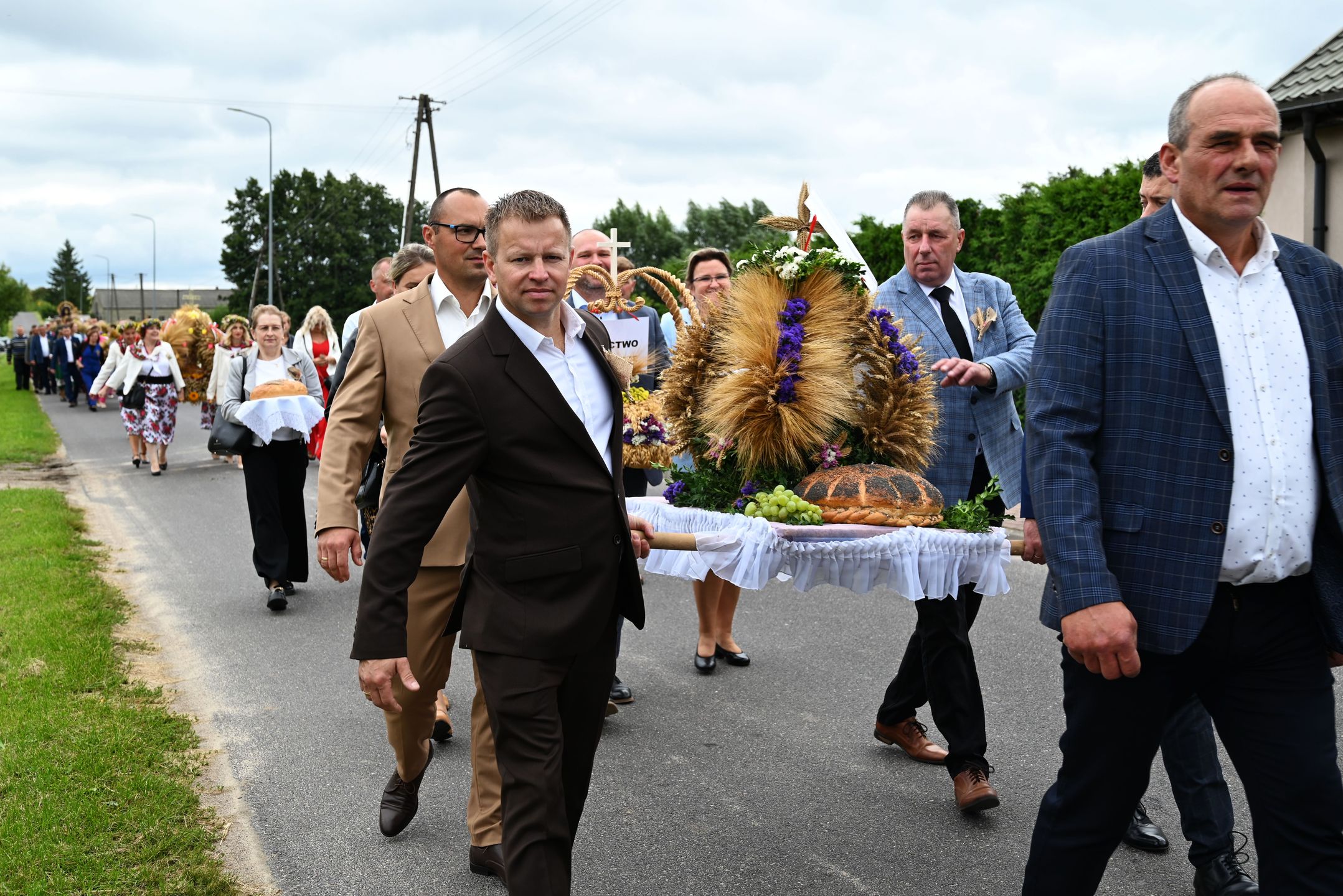Tak wyglądały dożynki w gminie Zbójno