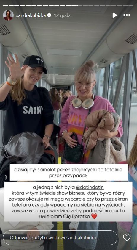 Sandra Kubicka spotkała Dorotę Szelągowską