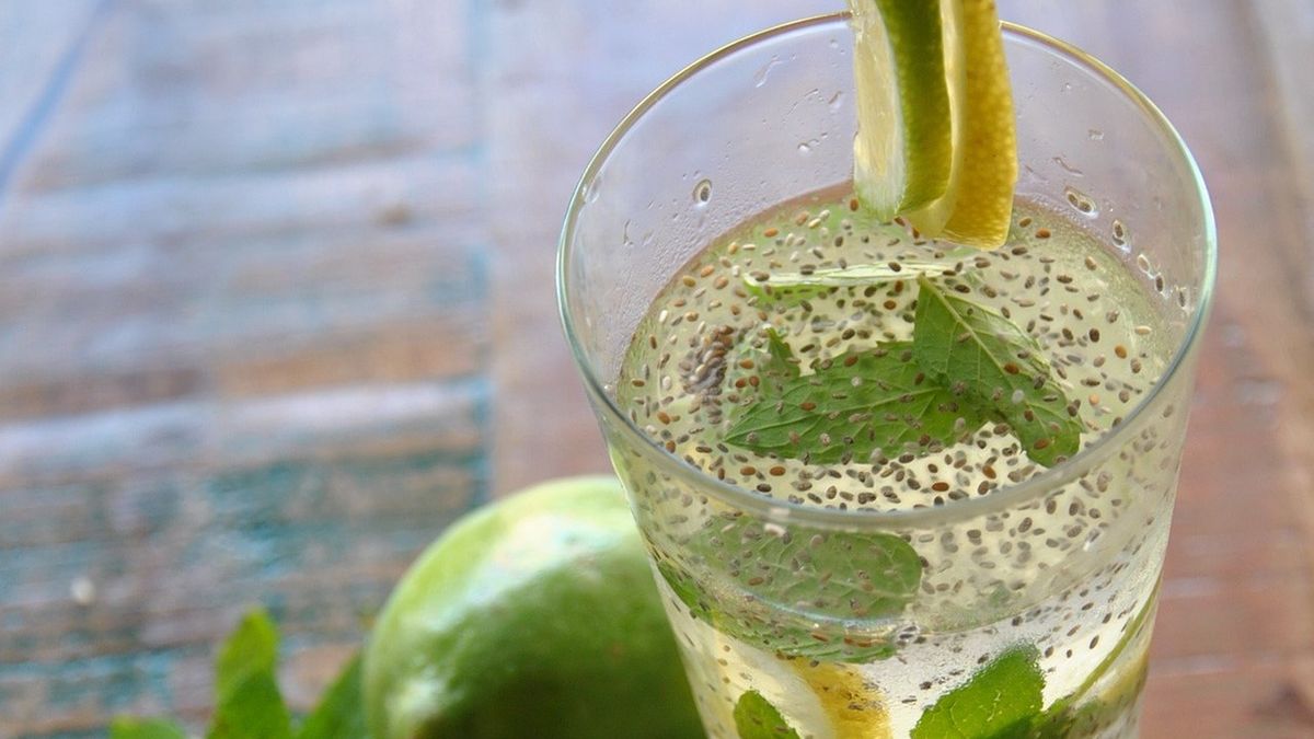 Orzeźwiający napój - chia fresca 