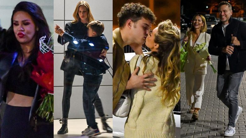 Uczestnicy "Tańca z Gwiazdami" i ich bliscy dokazują przed studiem show Polsatu