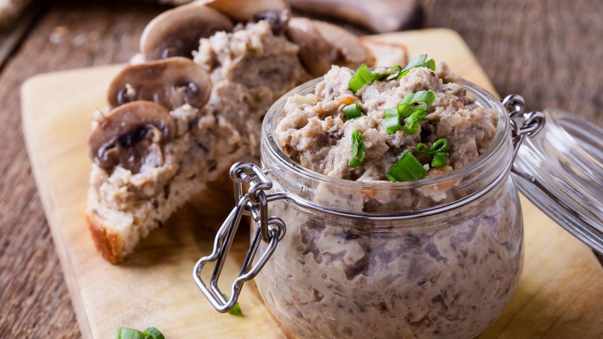 Pieczarkowe smarowidło, idealne do mięciutkiego pieczywa