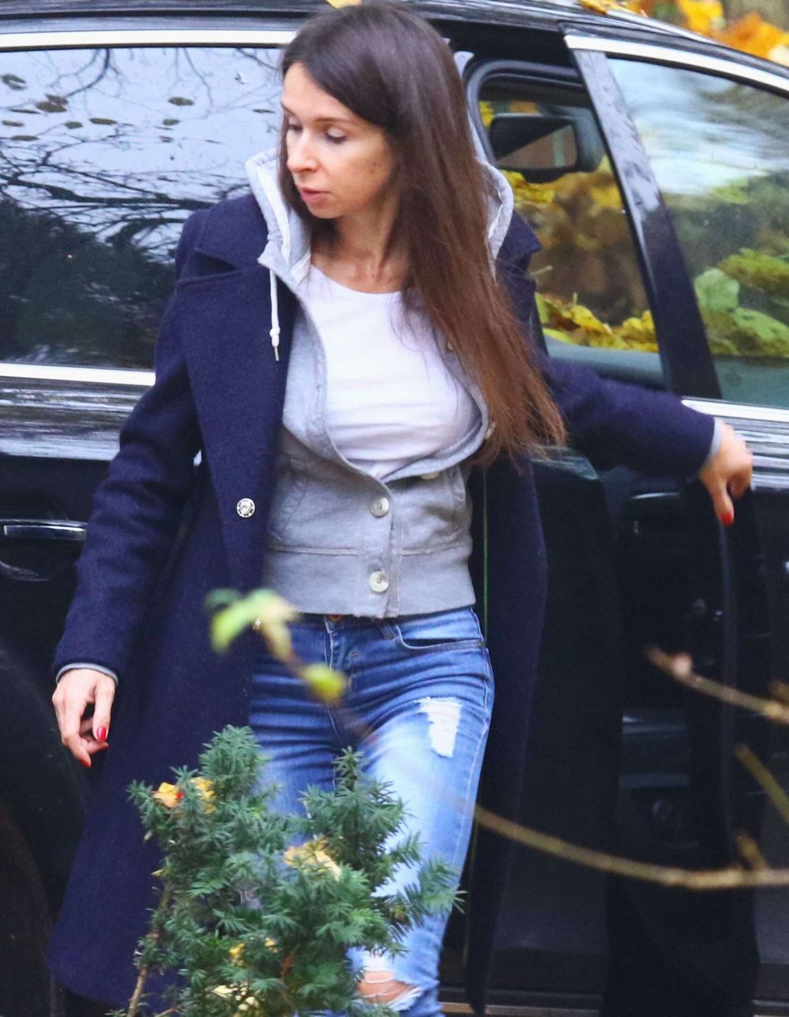 Marta Kaczyńska z dziećmi w podróży