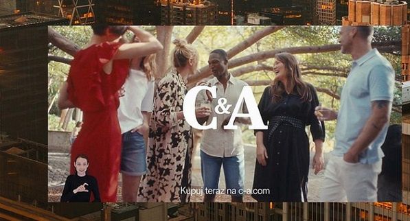 C&amp;A z reklamą w języku migowym