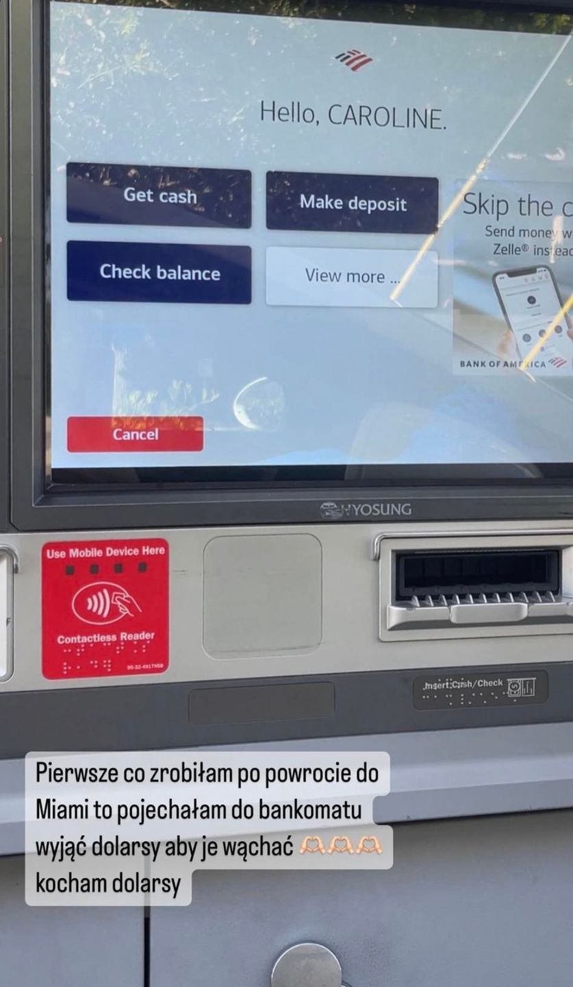 Powrót Caroline Derpienski do Miami