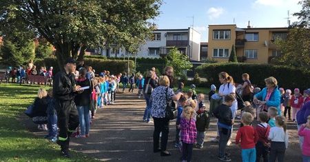 Ewakuacja w "Wesołym Smyku"