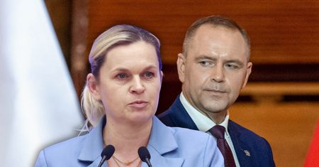 "Może mu cokolwiek rośnie". Nowacka uderza w Nawrockiego