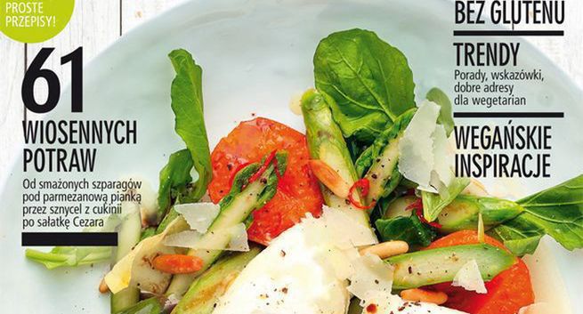 Burda celuje w wegetarian i wegan. Debiutuje pismo „Slowly Veggie”