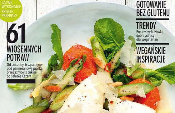 Burda celuje w wegetarian i wegan. Debiutuje pismo „Slowly Veggie”