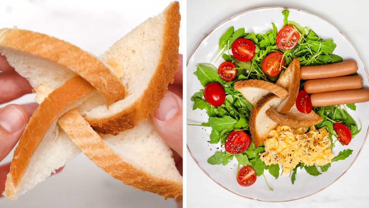 Pomysł na nietypowe śniadanie- Pyszności